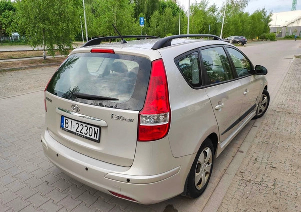 Hyundai I30 cena 22500 przebieg: 160000, rok produkcji 2011 z Białystok małe 121